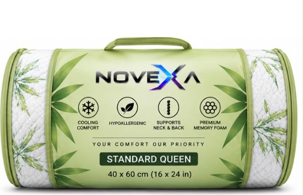 NOVEXA BAMBOO MEMORY FOAM PILLOW