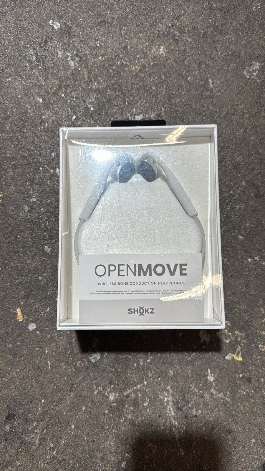 Shokz OpenMove Water Resistant Wireless Bluetooth Bone Conduction Headphones