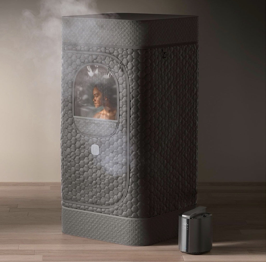 Brand New HOMEDICS Premium Steam Sauna Kit, Black SPE-SN400-BK