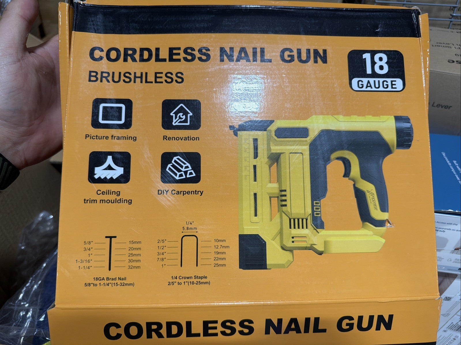 Cordless Brad Nailer 18 gauge