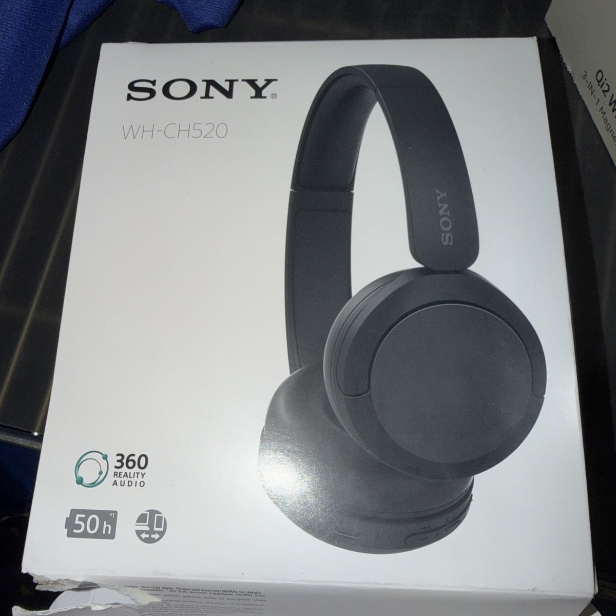 Sony WH-CH520 Wireless Over-Ear Headphones - Black NWT Only $50/free Shipping