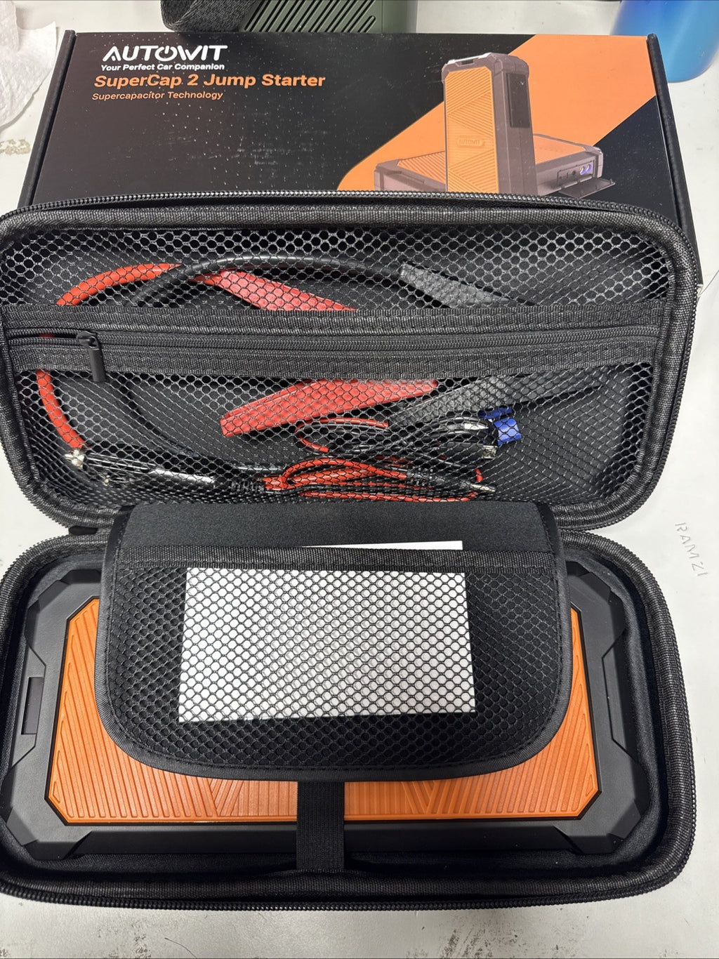 Autowit Super Cap2 Jump Starter Equipped with Super Capacitor - Open Box