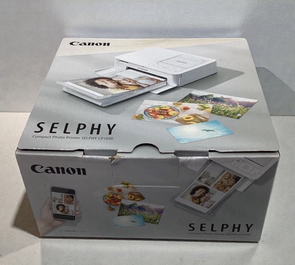 Canon SELPHY CP1500 Wireless Compact Photo Printer White AC100V New Opened Box