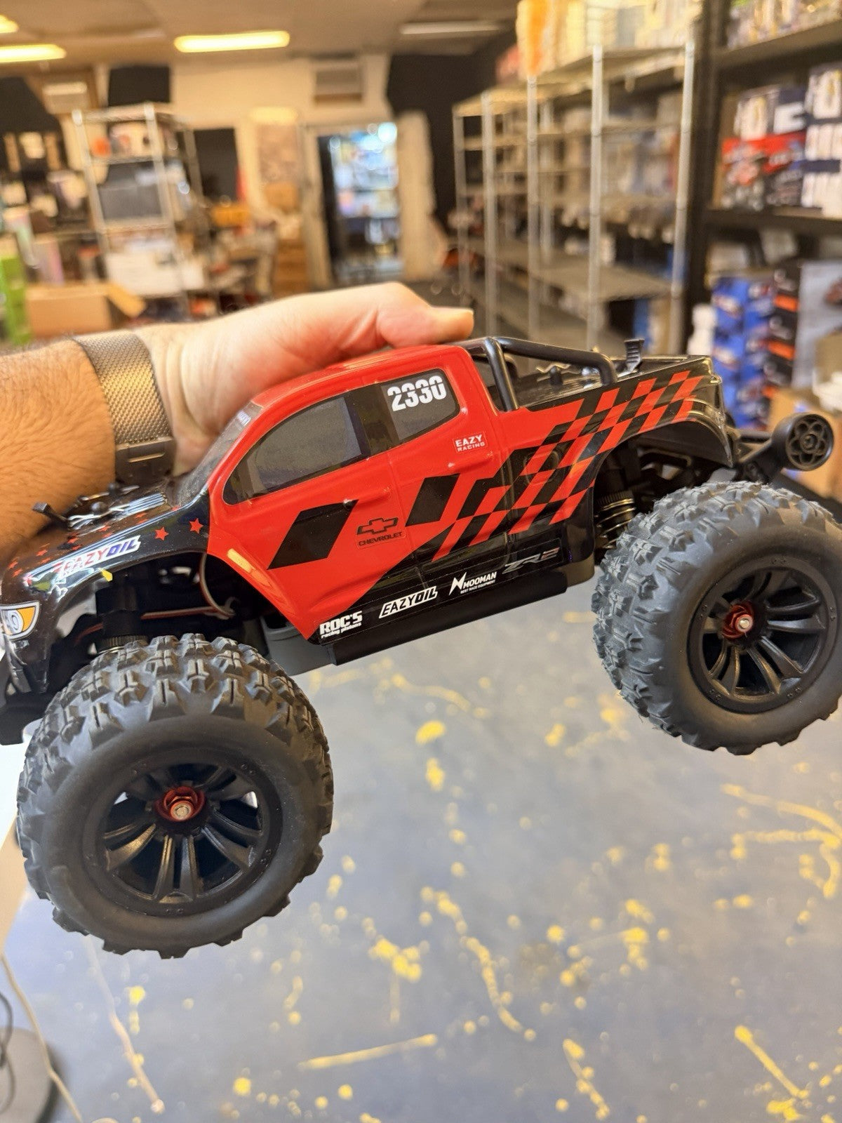 FMS FMT10 Chevrolet Colorado 1/10 RC Truck – Officially Licensed, 4WD Brushless
