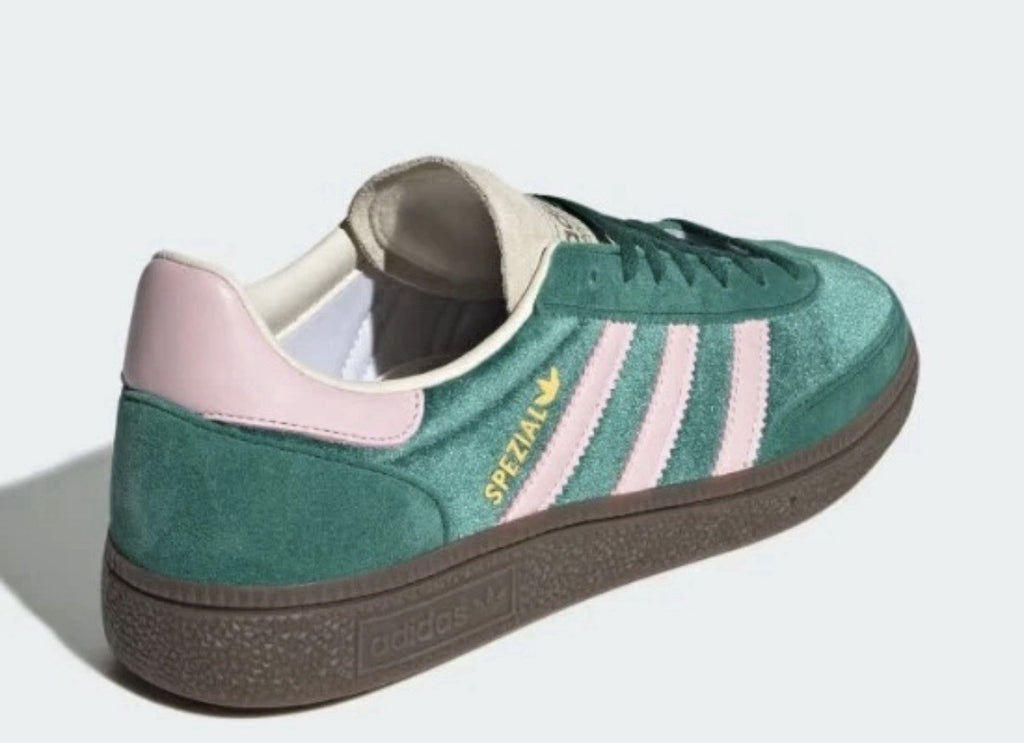 Adidas Women's Handball Spezial Collegiate Green/Pink - JI2648 Expeditedship