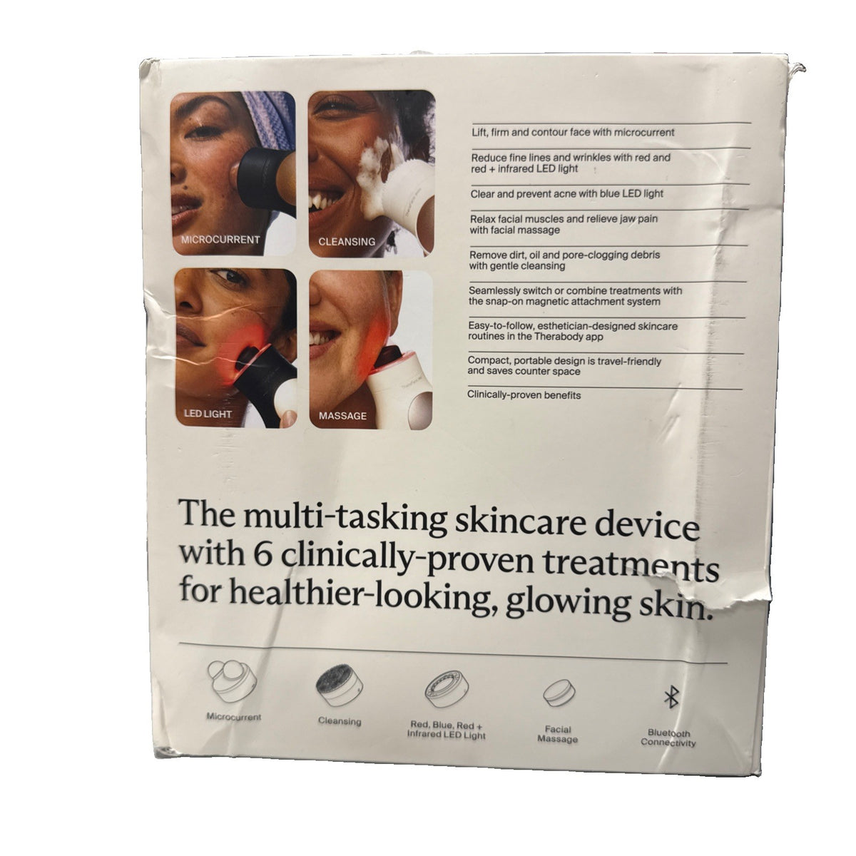 Therabody - TheraFace PRO - Multi-Use Facial Health Device White