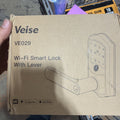 Veise VE029 WiFi Smart Lever Lock, Fingerprint Keyless Entry Door - Matte Black