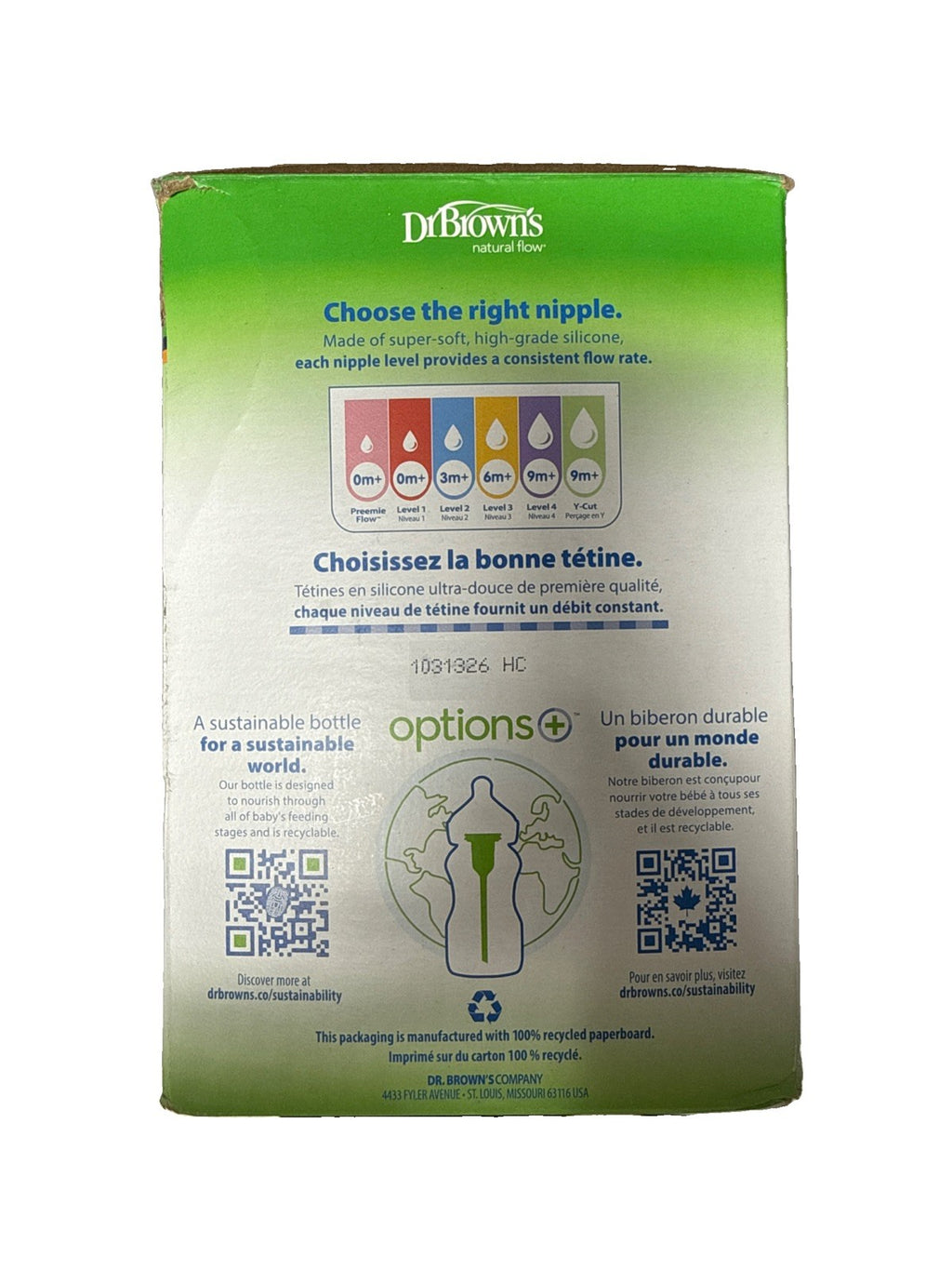 Dr. Brown’s Natural Flow Options+ All-in-One Gift Set