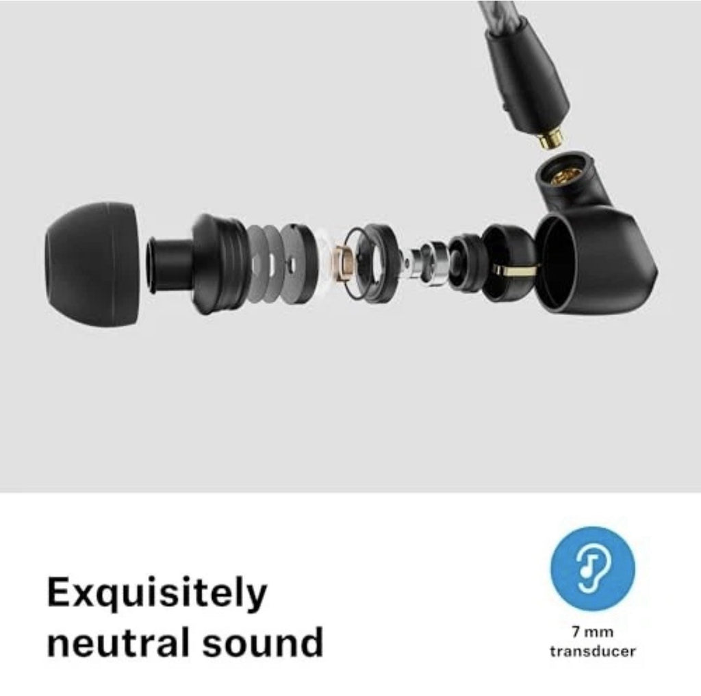 Sennheiser IE 200 Wired Earphones Black Dynamic In-Ear Audiophile/Gaming