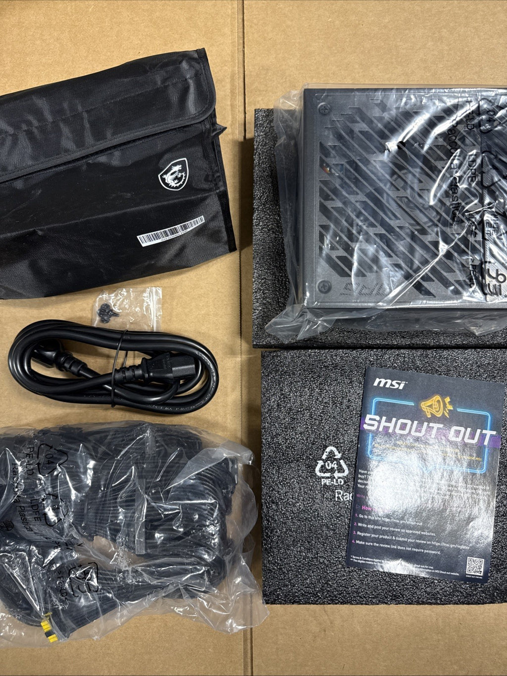 MSI MPG A850GS  80+ Gold Full Modular PSU ATX 3.1 & PCIe 5.1