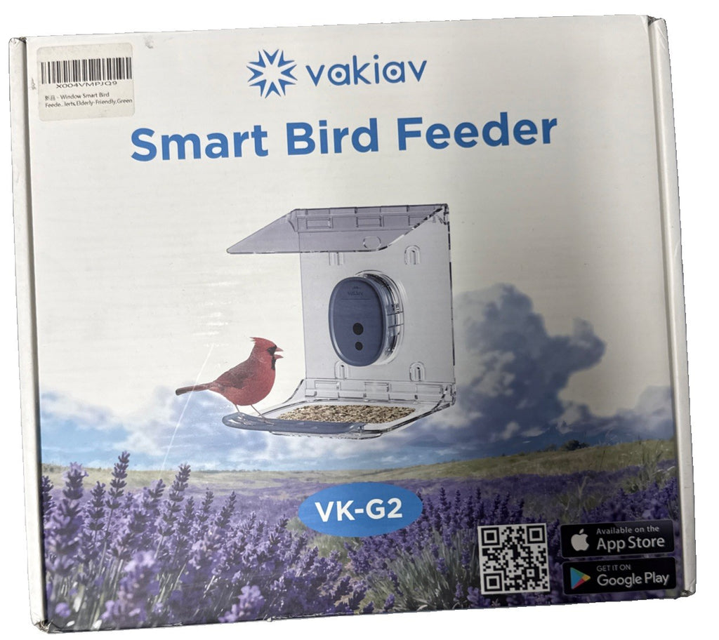 Vakiav Smart Bird Feeder VK-G2 Solar Powered Camera