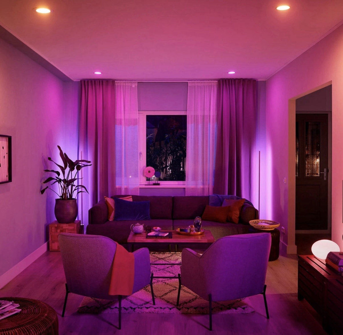 Philips Hue White & Color Ambiance 6" Slim Canless Downlight