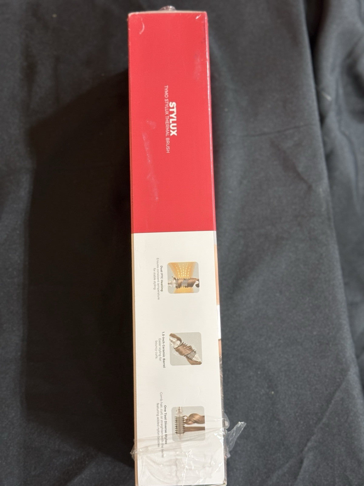TYMO Hair Curler 1.5  in Ceramic Electric Silver 3 Temp PTC Heating