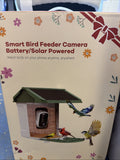 Smart Bird Feeder with Camera Battery/Solar Powered. Brand New