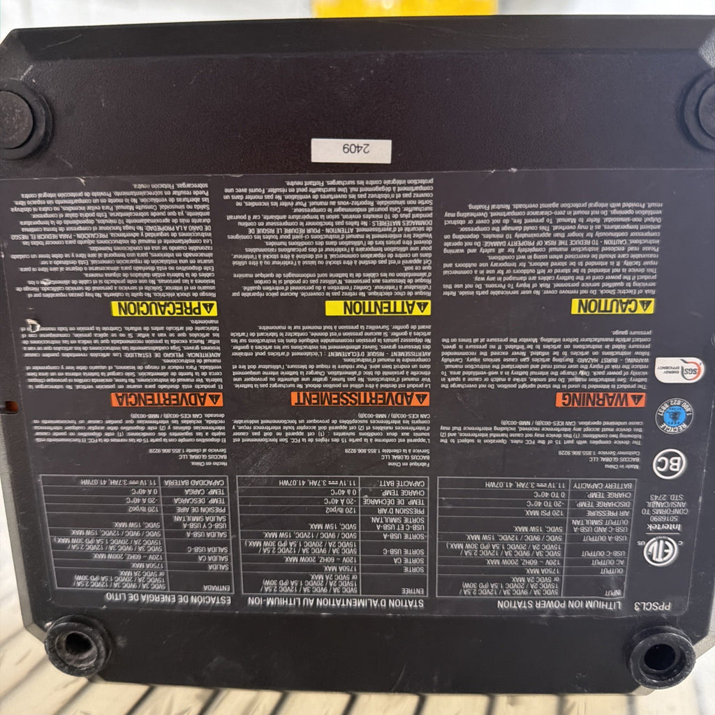 CAT PPSCL3 Li-Ion Power Station Battery Pack 11.1V 3.7Ah for High Drain