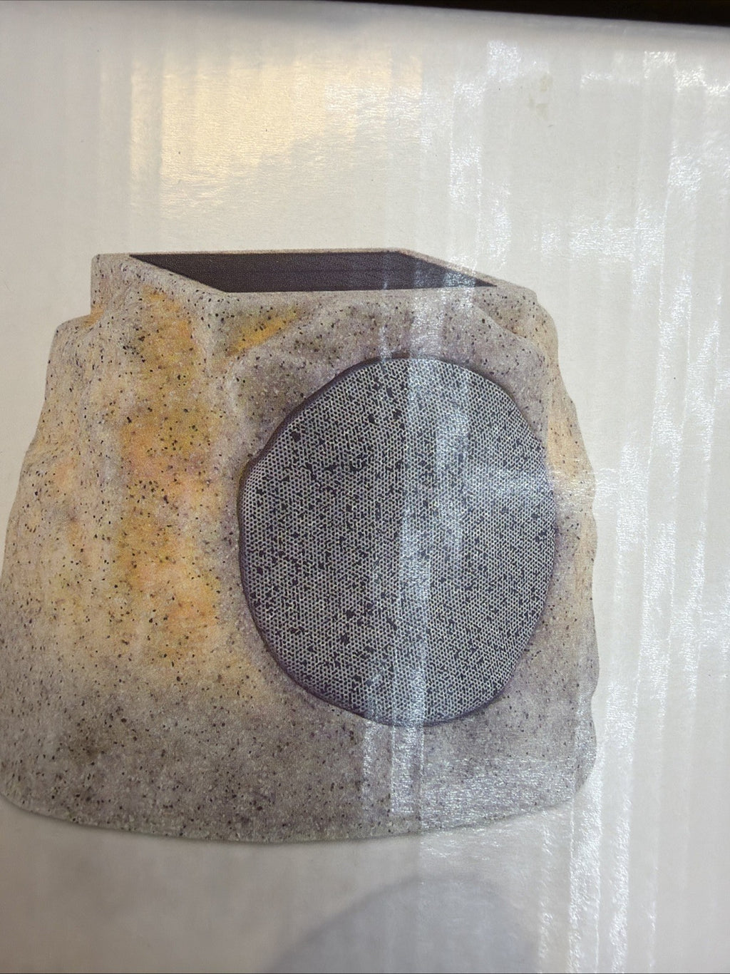 Solar LED Stone Speakers 2 Sets Outdoor Waterproof