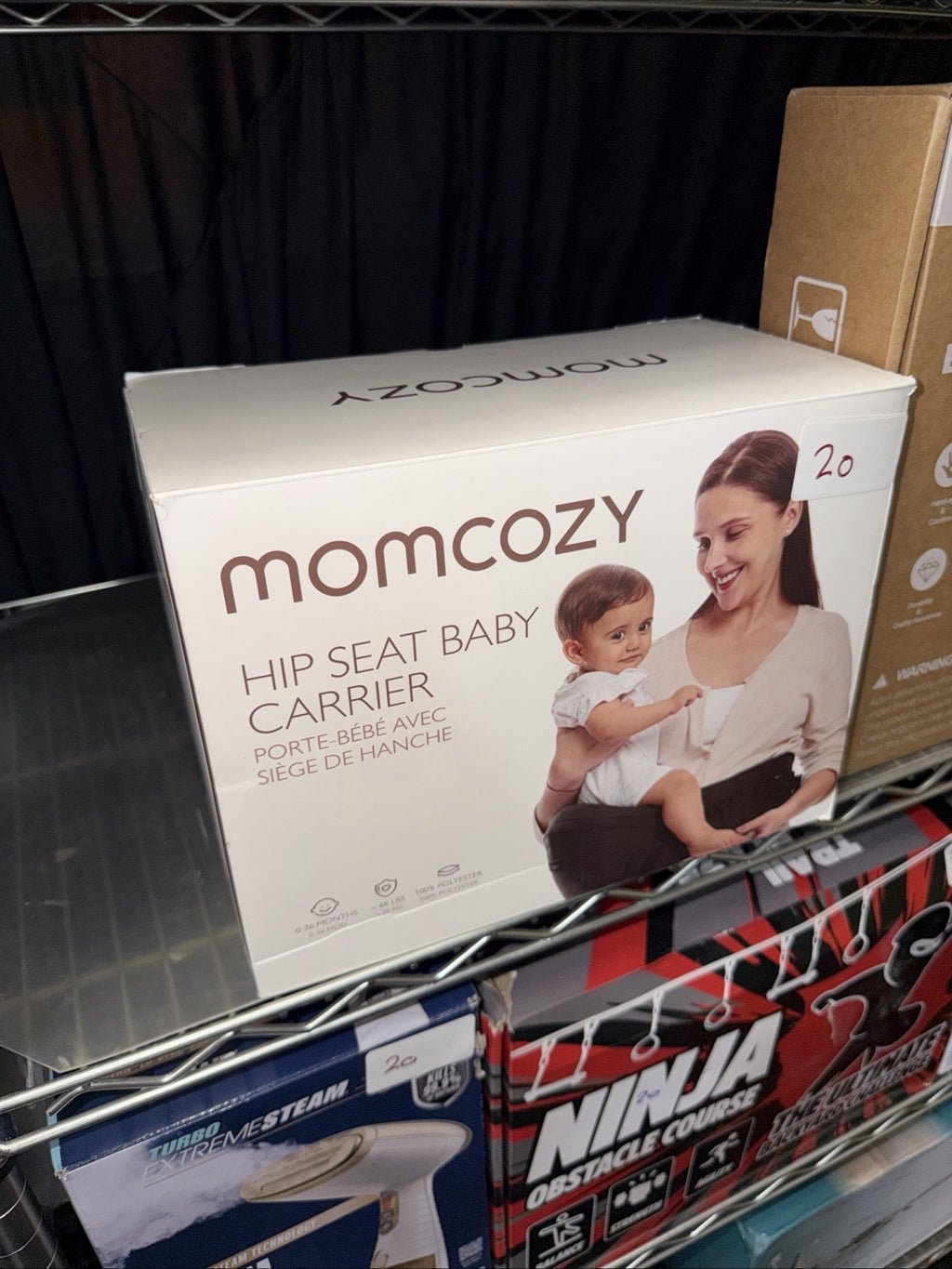 Momcozy Hip Seat Baby Carrier