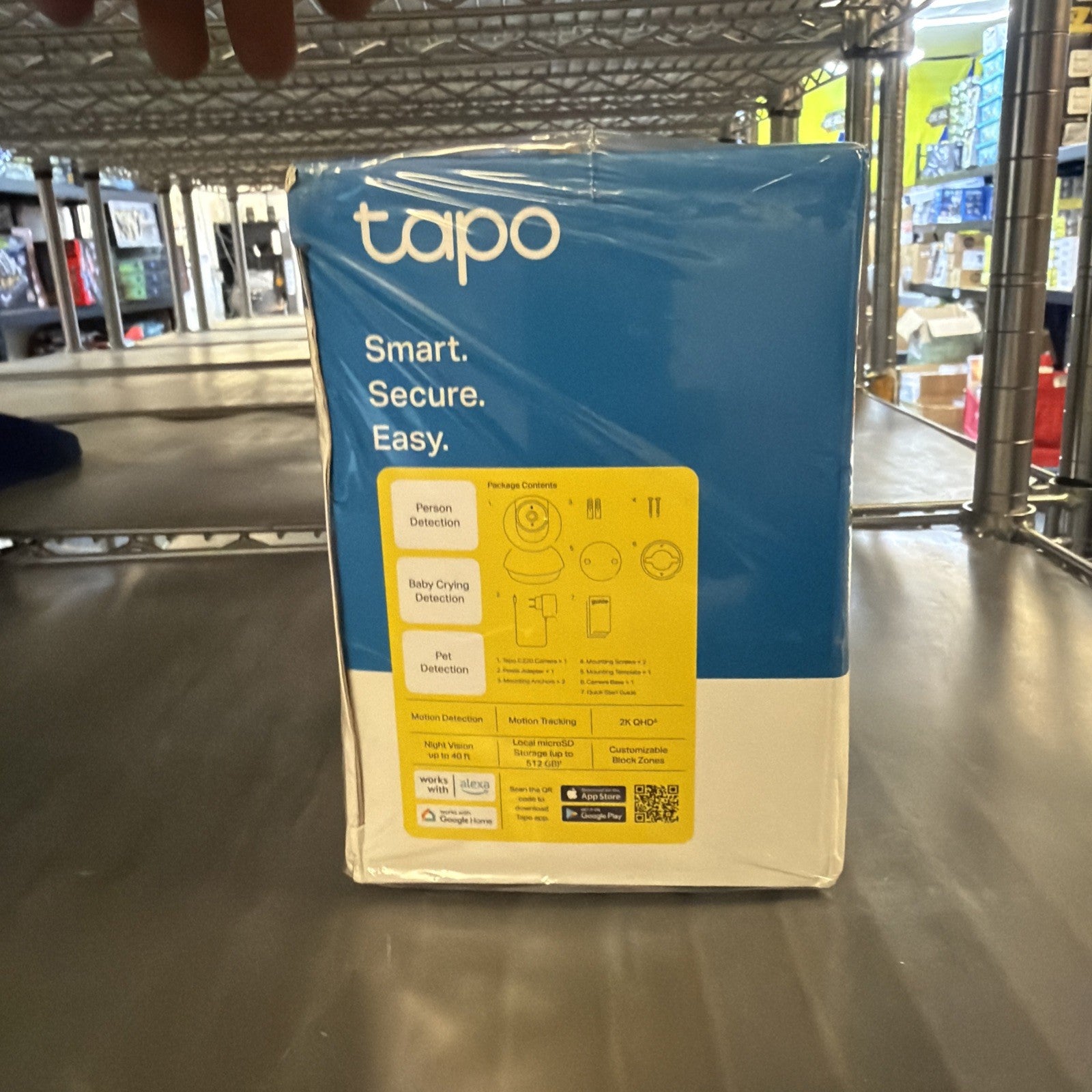 Tapo 2K QHD Pan/Tilt Security Camera C220 For Pet Camera/Baby Monitor TP Link