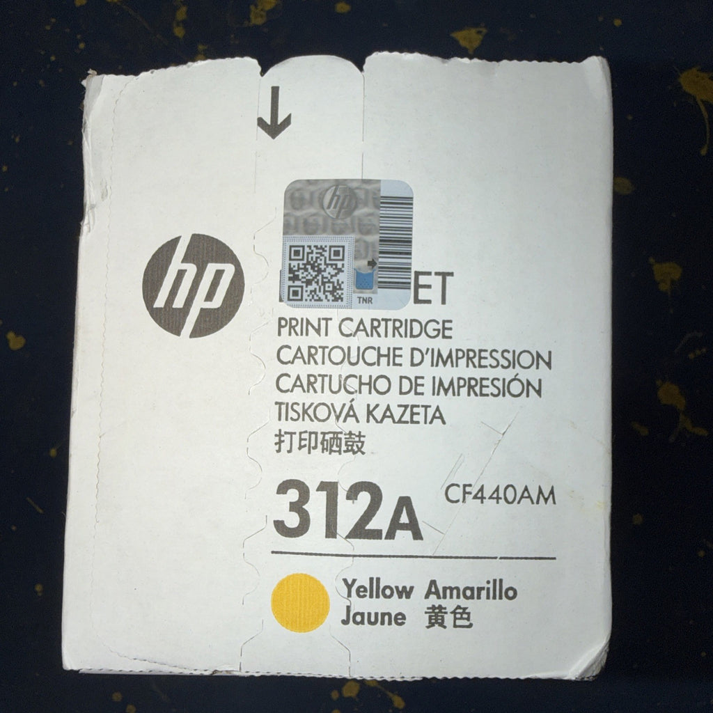 HP 312A Yellow Toner Cartridge | Works Color Laserjet Pro MFP M476 Series | CF38