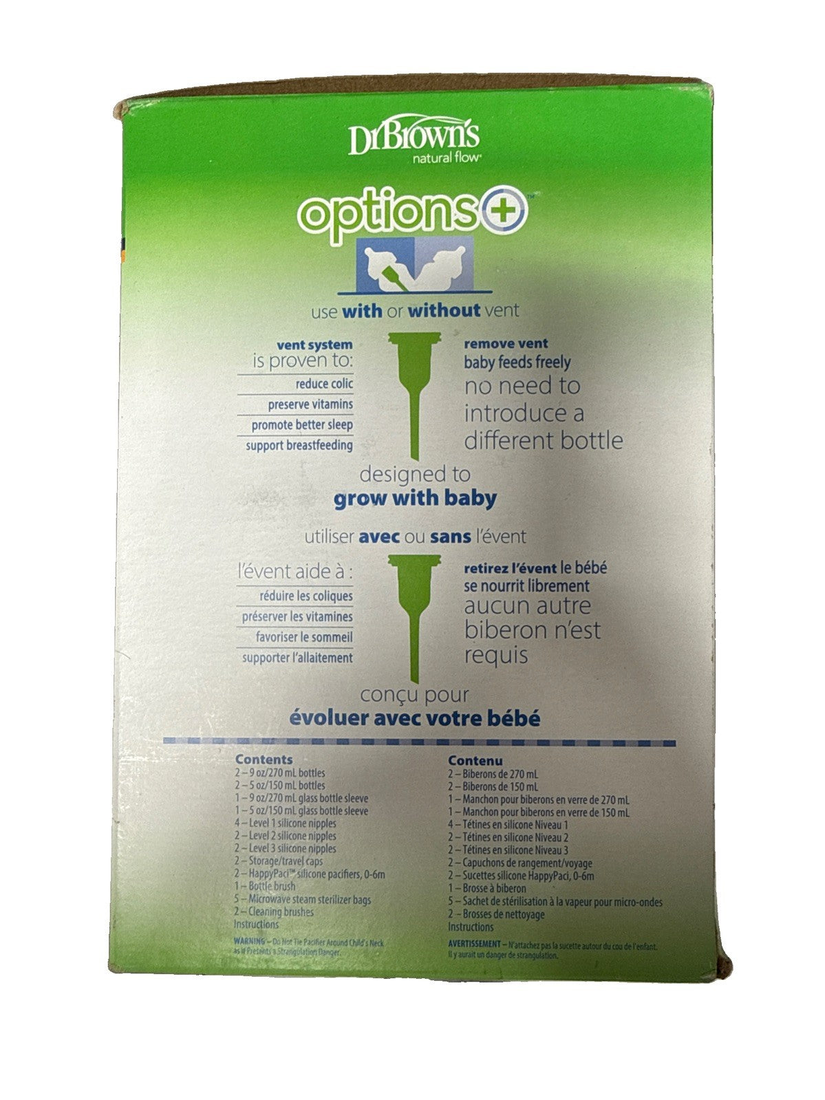 Dr. Brown’s Natural Flow Options+ All-in-One Gift Set
