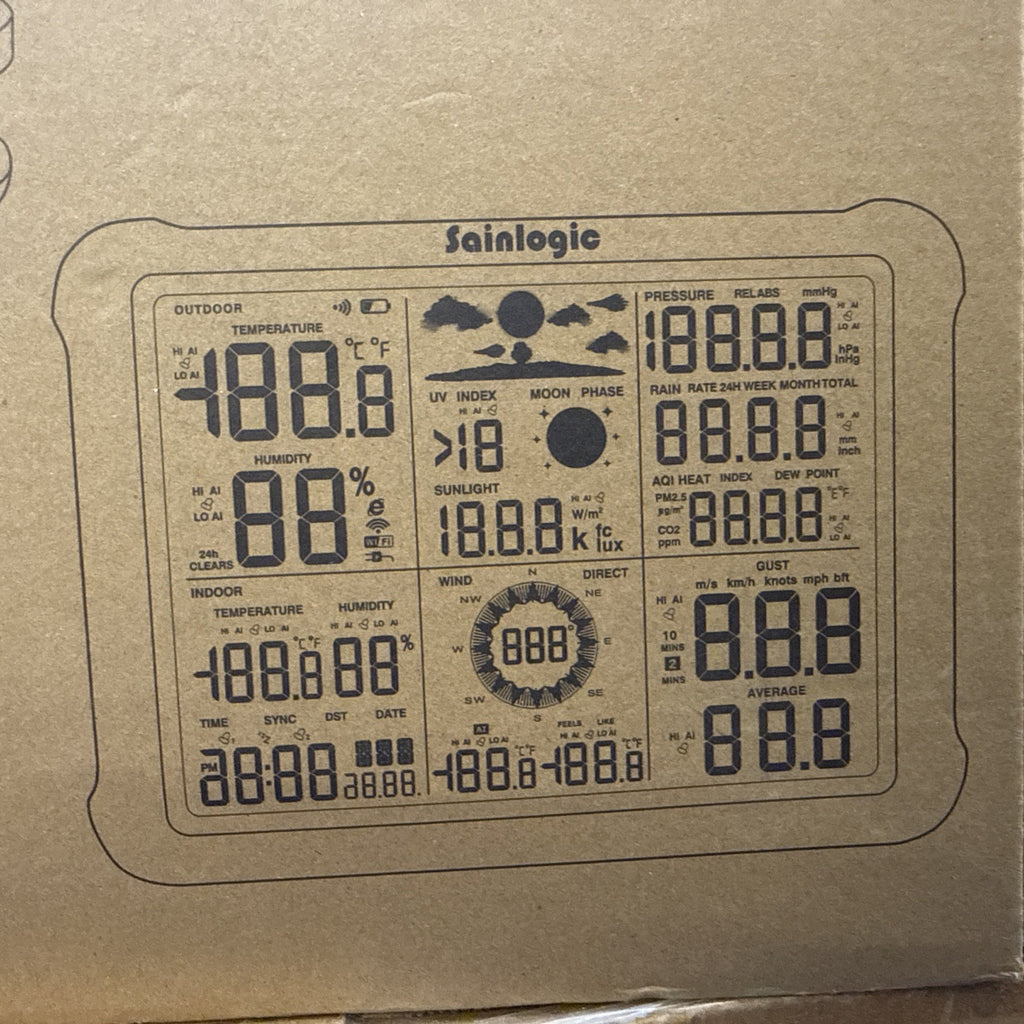 Sainlogic SC088 Wireless Weather Station BRAND NEW