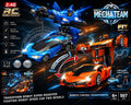 SUGIFT 1:18 Scale Transforming RC Car Robot with LED Lights