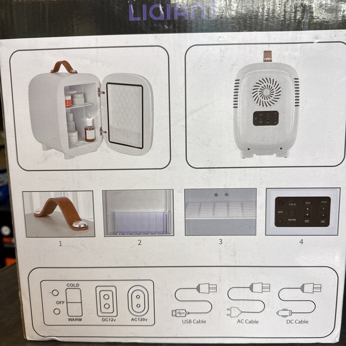 Ligiant Portable 4L Mini Fridge (A578)