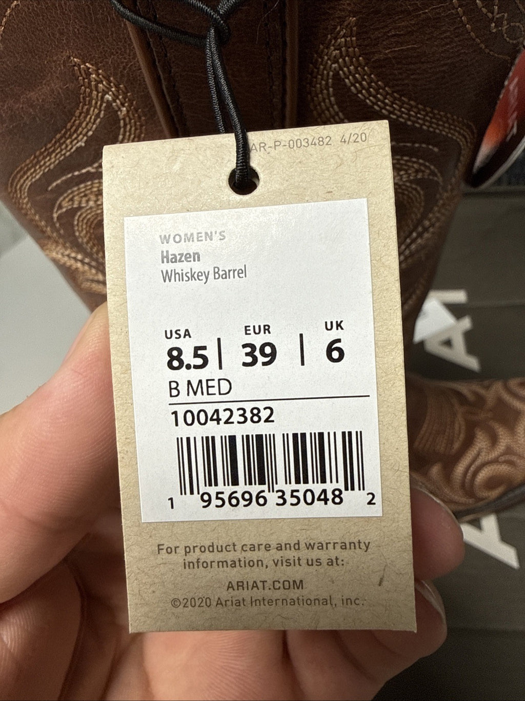Ariat Hazen Ladies Western Boot USA 8.5