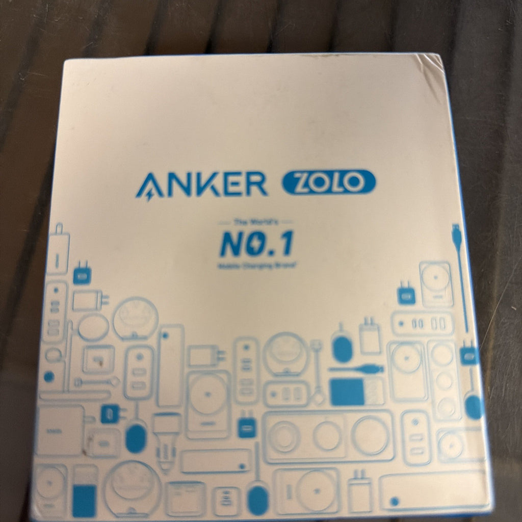 NEW Anker Zolo 10K Magnetic Power Bank Built-In USB-C Cable Portable Charger