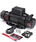 13500 Lb Recovery Winch with Synthetic Rope and 2 Wireless Remotes - IP68 Waterp
