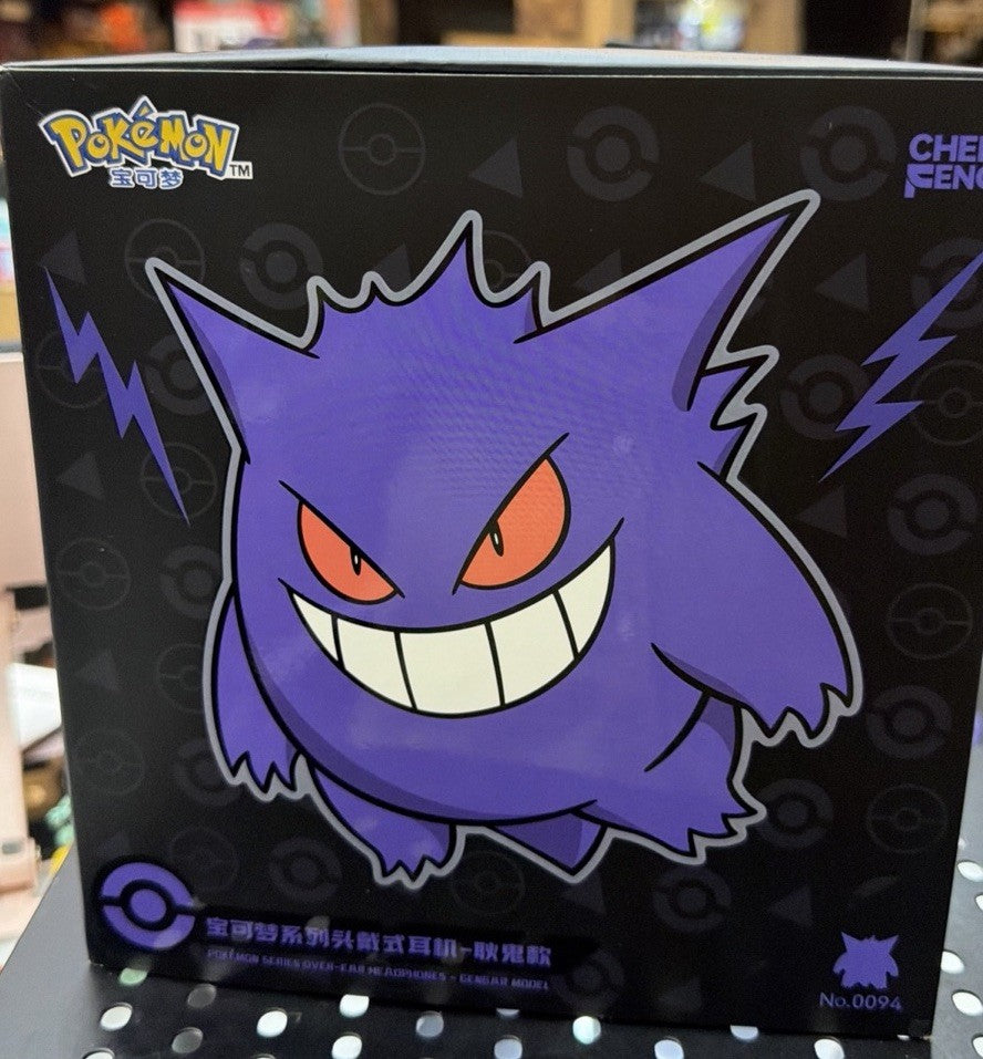 Pokémon Gengar Kraken  EAR HEADPHONES Headset Limited Edition