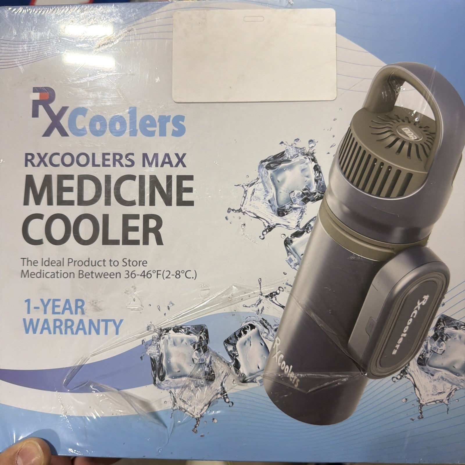 RXCOOLERS MAX Portable Medicine Home,Travel Cooler  Insulin Cooler