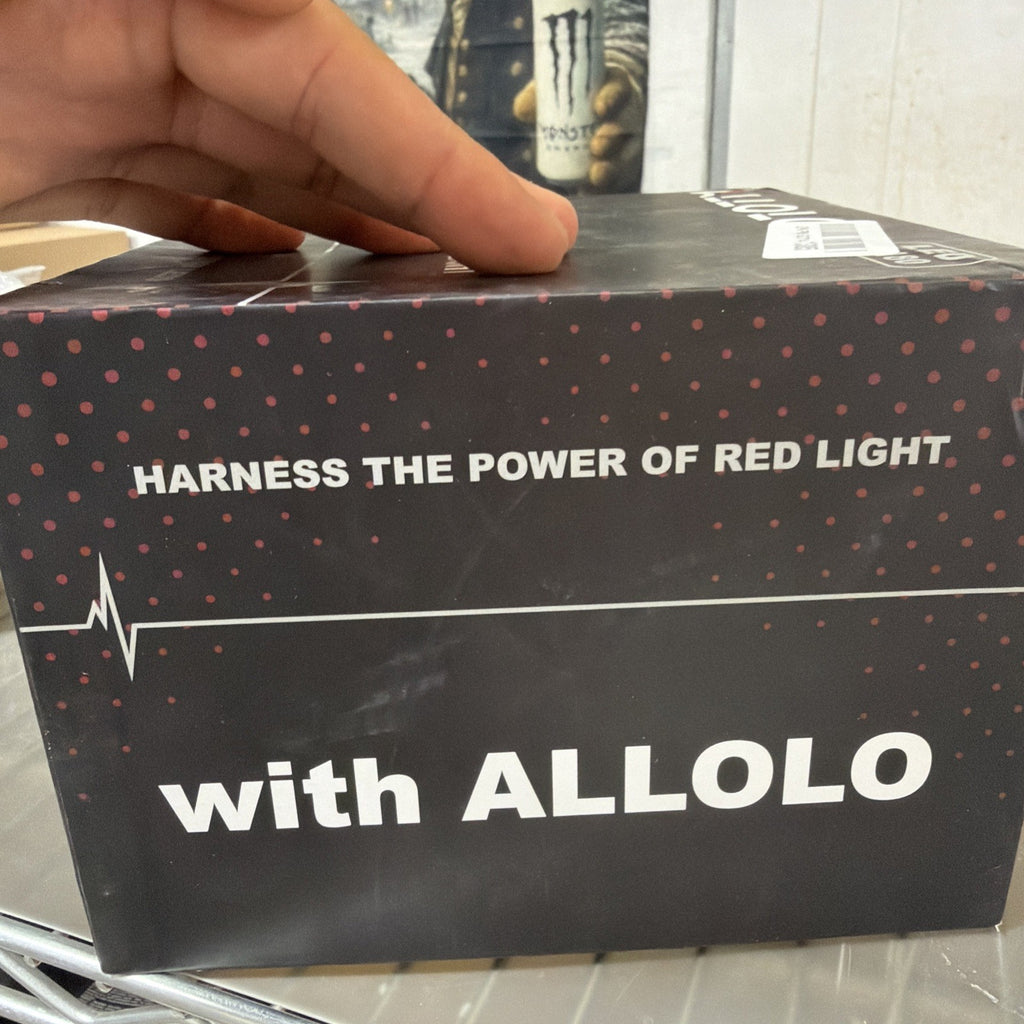 ALLOLO Red Light Therapy Belt, 39"*7.7" Large Area with 180pcs 3-in-1 LEDs 660nm