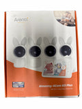 ARENTI Split-Screen Baby Monitor, 5" HD Video Baby Monitor with 4 Cameras