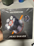 7D Waterproof Electric Head Shaver for Bald Men - Cordless, Rechargeable, LED