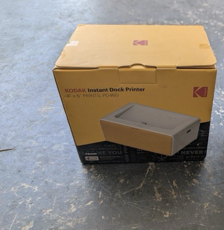 Kodak PD460 Dock Printer Portable Instant Photo Printer Bundle