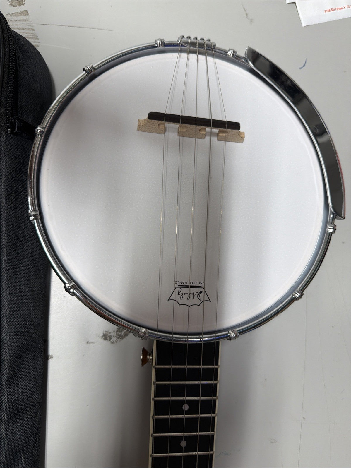 MULUCKY  5-String Resonator Banjo with 22 Frets, Remo Head & Padded Gig Bag