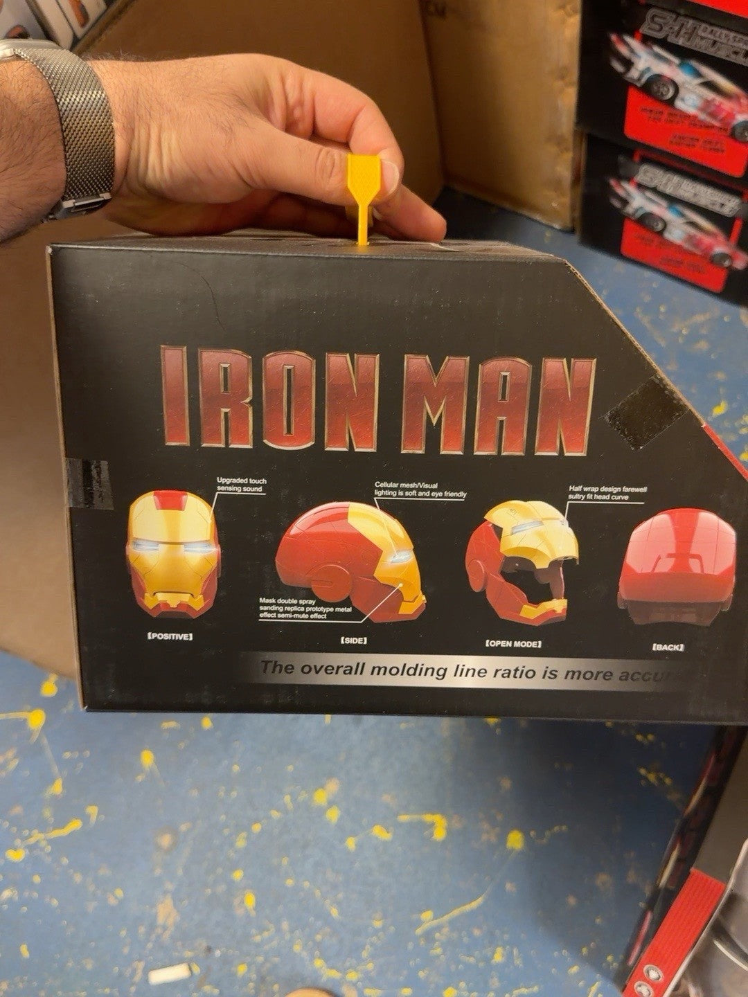 Iron Man Electronic Helmet by Hasbro 1:1 Scale Prop Replica