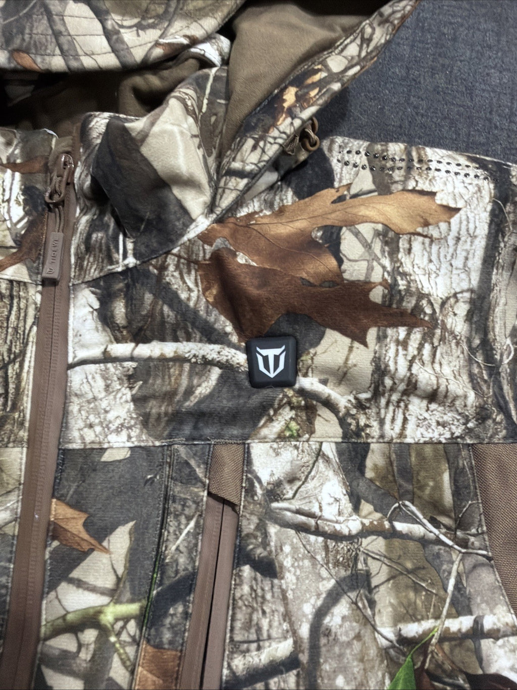 Inferno Men's Camo Heated Hunting Jacket with Battery Pack, SIZE (L)
