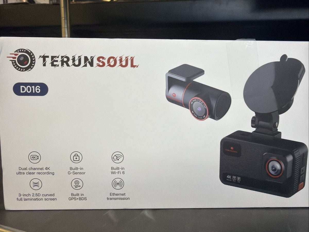 Terun Soul Dash Front and Rear Dash Cam Full HD