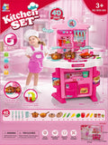 Kids Kitchen Play Set, 40 Pieces, Lights, Sounds, Running Water, Ages 3+