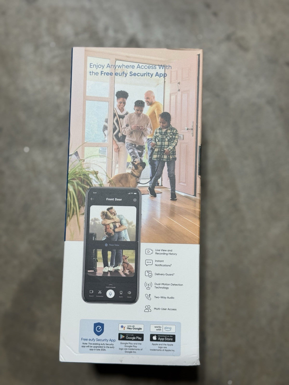 eufy S330 Video Doorbell Dual Cameras 2K FHD Family Recognition Wireless