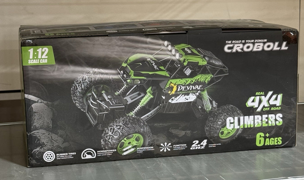 New CROBOLL 1:12 Large RC Car with Lifting Function, 4WD RTR