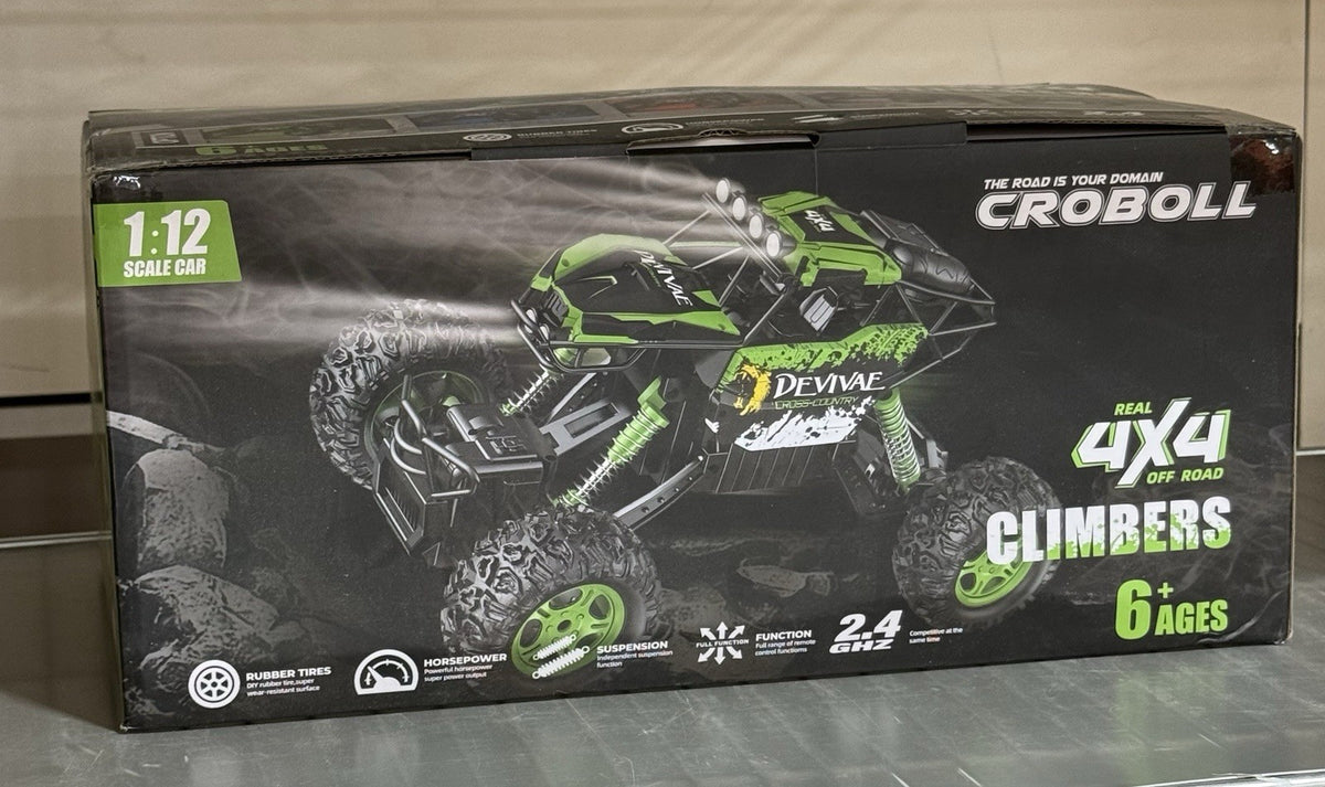 New CROBOLL 1:12 Large RC Car with Lifting Function, 4WD RTR