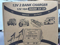 2 Bank Marine Battery Charger (5x2) 12V 2 Bank Charger 12V 10A 2Bank 5A NEW