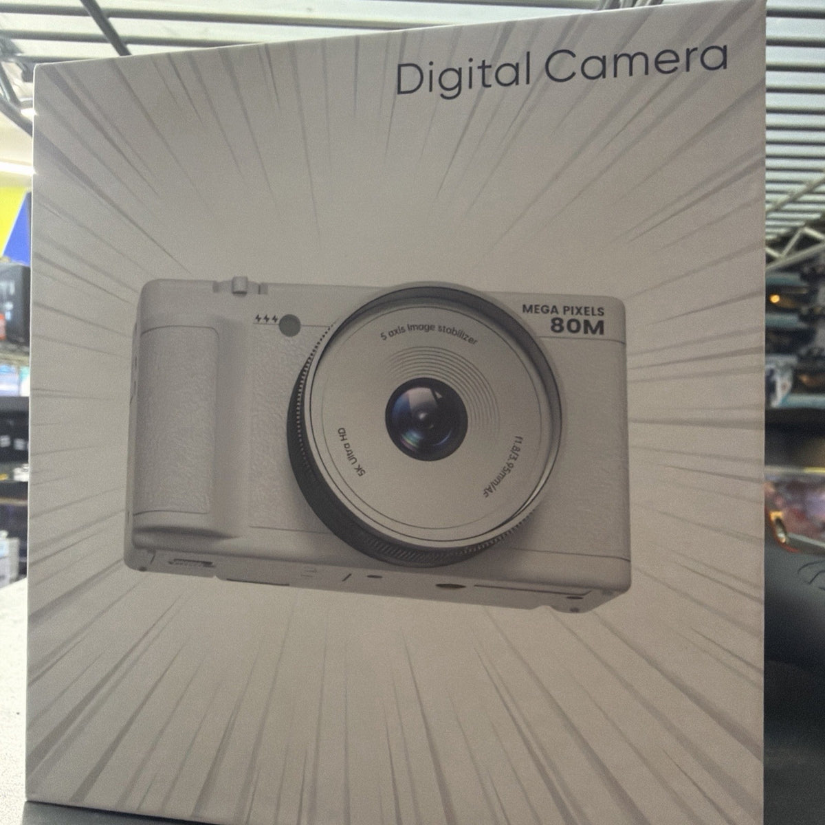 5K Digital Camera Mega Pixel 80M￼