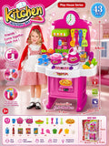 Fun with Friends Kitchen Play Set with 43-Piece Play Set Accessories, Ages 2+