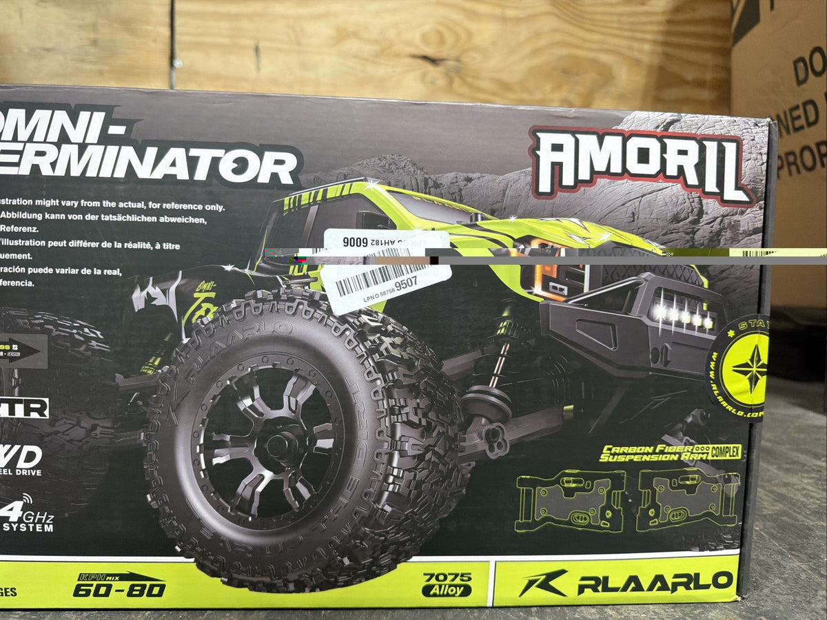 Rlaarlo Omni Terminator 4WD Truck Carbon Fiber Version - New Sealed  
