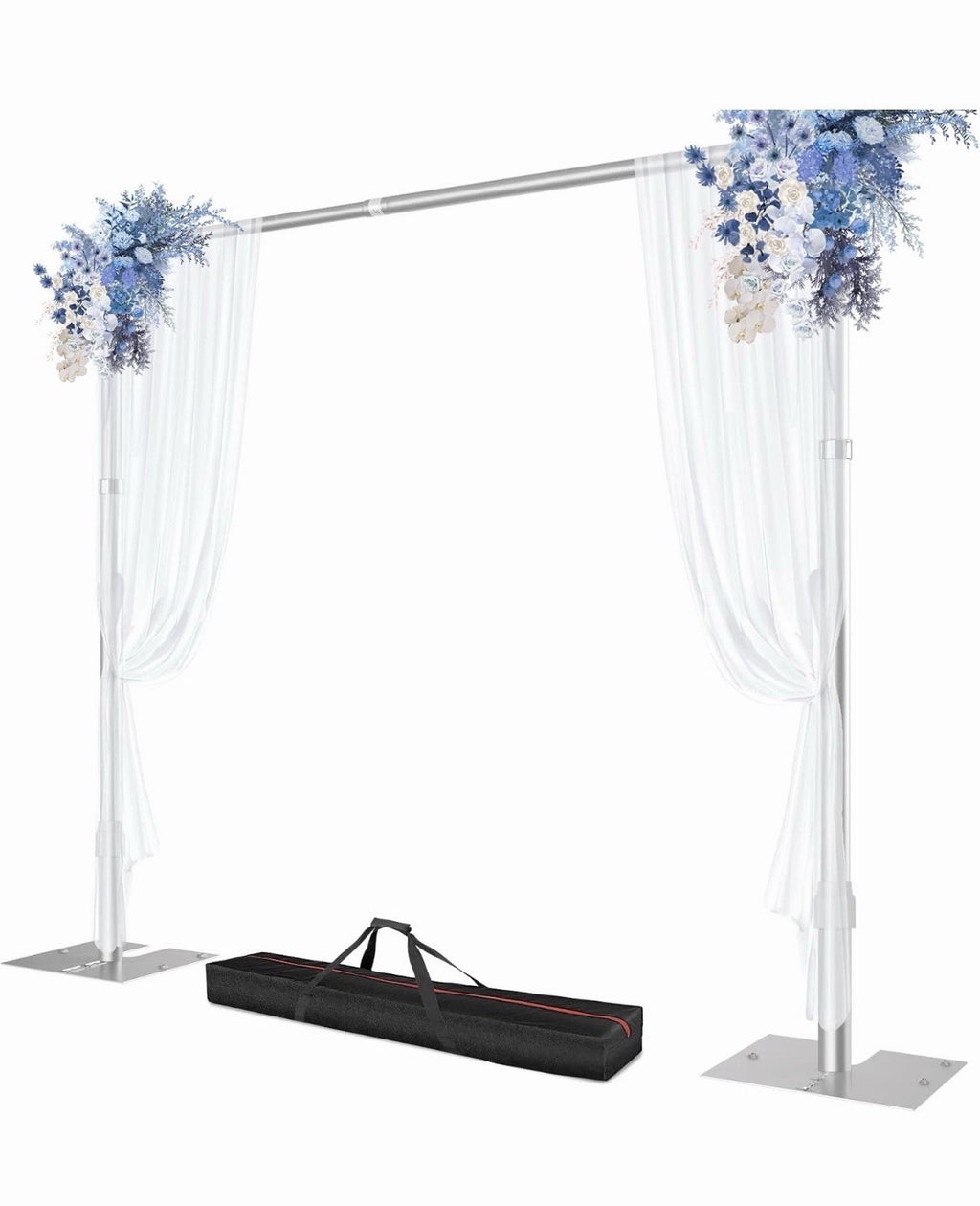 Heavy Duty Backdrop Stand 10X10Ft, Pipe and Drape Background Stand
