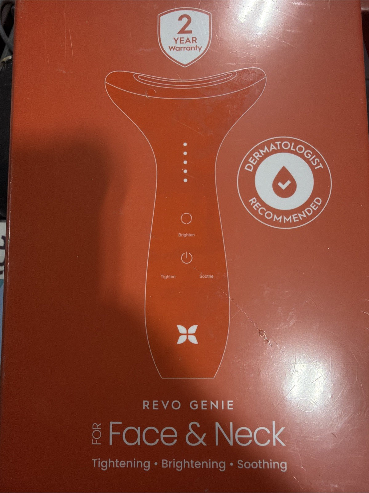 REVO Genie | Face & Neck Beauty Massager Ultra Powerful LEDs New Sealed
